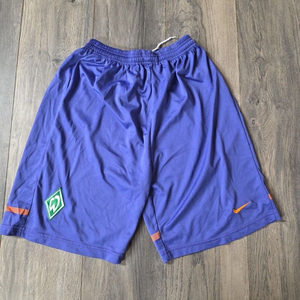 WERDER BREMEN 2016 2017 AWAY FOOTBALL SHORTS NIKE L ADULT MEN SOCCER SHIRT